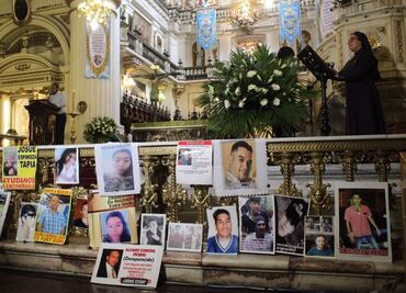 Clero llama a orar por personas asesinadas y desaparecidas; pide a fieles llevar fotografías de las víctimas