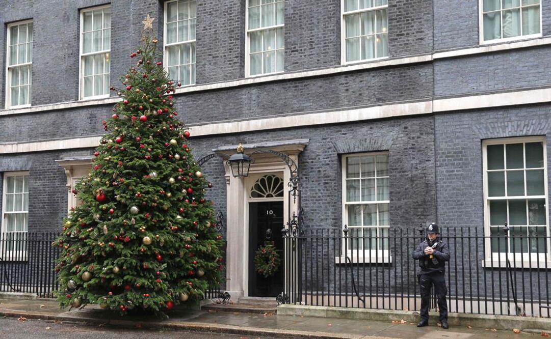 Downing Street, en Londres. Foto: AFP