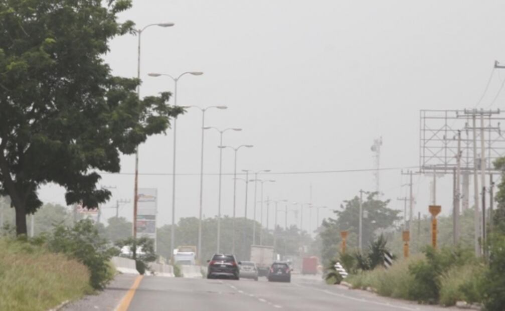 Polvo del Sahara permanecerá hasta el próximo viernes en Yucatán