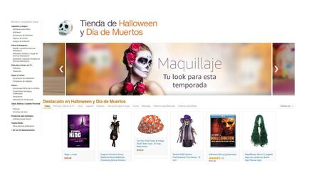 Amazon abre tienda especial Halloween y Día de Muertos