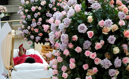 ​En velorio público dan último adiós a Aretha Franklin