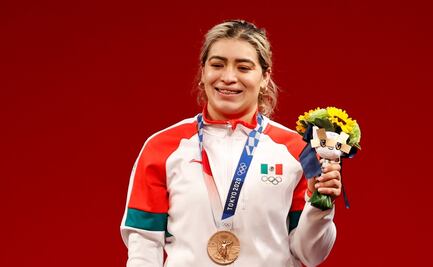 AMLO felicita a Aremi Fuentes por medalla de bronce en Juegos Olímpicos de Tokio