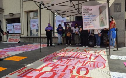 Protestan contra actos de omisión y machismo de jueces de lo familiar en Morelos