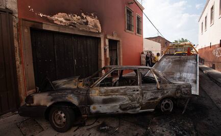 Violencia se extiende a Morelia; queman patrullas y autos particulares 