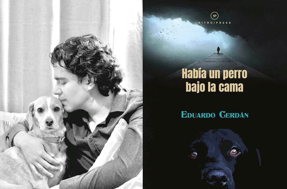 Eduardo Cerdán  es autor, entre otros títulos, de Había un perro bajo la cama (Nitro-Press, 2023), su última publicación./ Foto: Natalia Castrejón