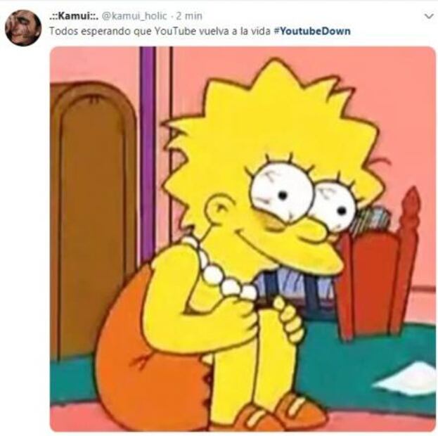 Los mejores memes que dejó la caída de YouTube