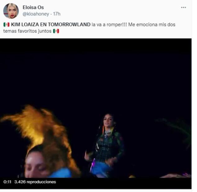 Kimberly Loaiza se presentará en el escenario principal del Tomorrowland 2022