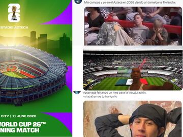 Los memes que dejó saber que el estadio Azteca tendrá la inauguración del Mundial de 2026