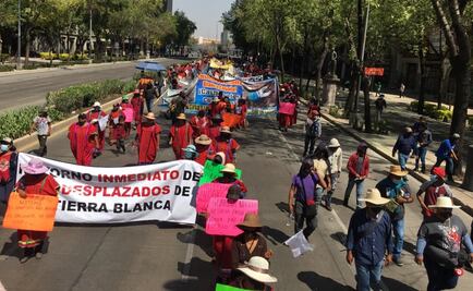 Con bloqueos en CDMX, triquis de Oaxaca exigen retorno seguro de familias desplazadas por violencia