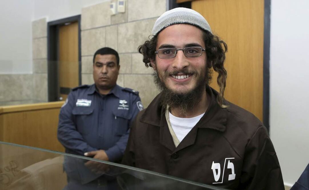 Meir Ettinge, de 23 años, fue arrestado por "participación en una organización extremista judía" (Foto: Reuters)