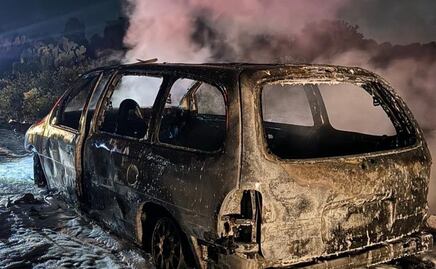 Explota camioneta cargada con combustible presuntamente robado en Epazoyucan, Hidalgo