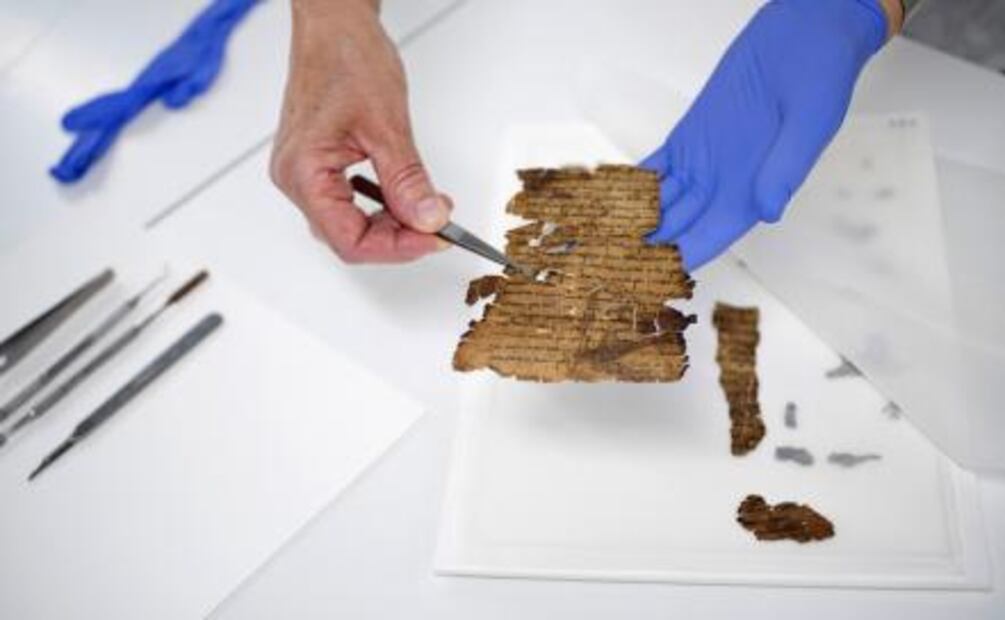 Hallan posible manuscrito del mar Muerto