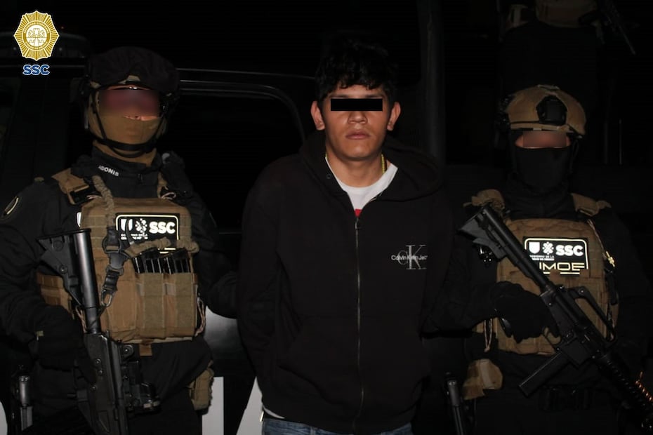 Presunto autor material del asesinato de un ciudadno indio en Viaducto  Foto: Especial