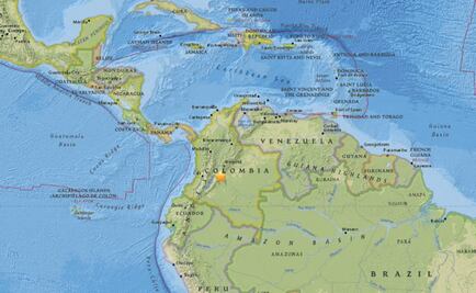 Sismo de 5.4 grados sacude suroeste de Colombia