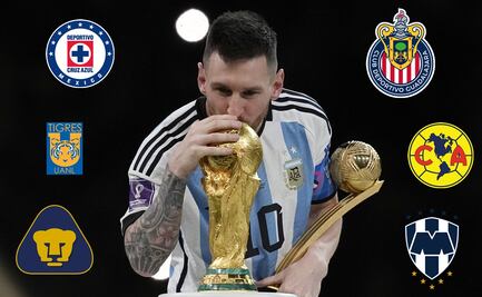 ¿Qué equipos de la Liga MX fueron campeones después de los Mundiales ganados por Argentina?