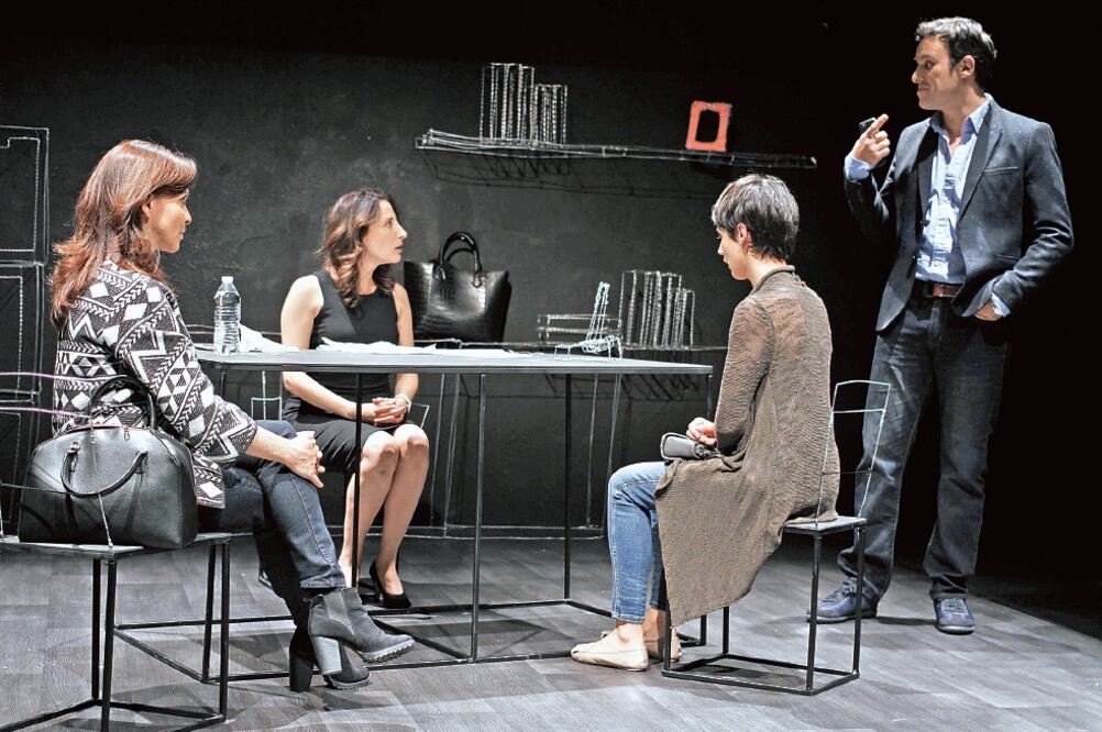 La obra se presenta en El Círculo Teatral, en la colonia Condesa (AGUSTÍN SALINAS. EL UNIVERSAL)