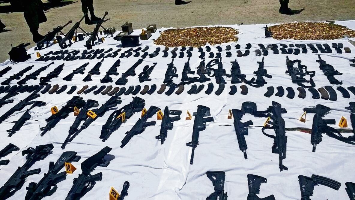 Hay más decomisos porque está entrando más material bélico al país y es abandonado, dicen expertos, Foto: Archivo / EL UNIVERSAL