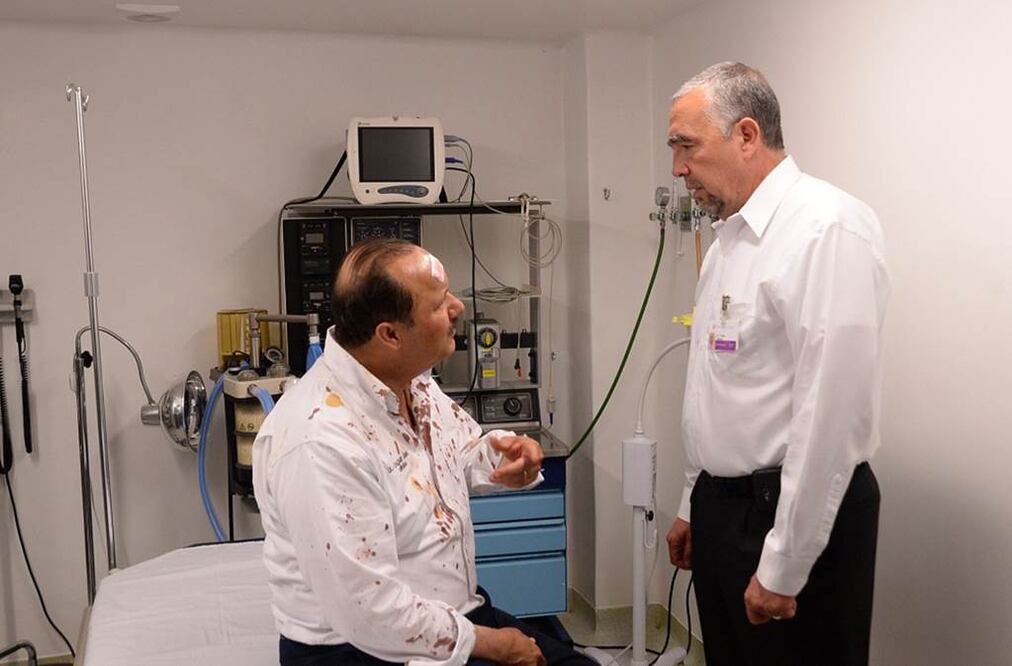 Operan a esposa de Duarte tras caída de helicóptero