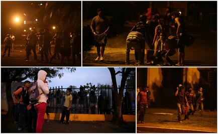 Chocan paristas y estudiantes en Universidad de Michoacán