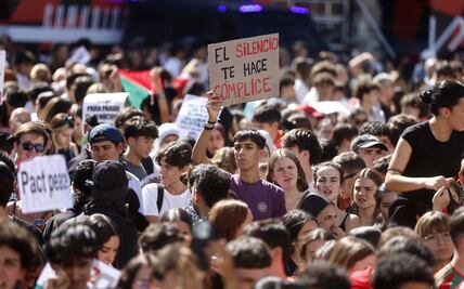 FOTOS: Miles de estudiantes protestan en España contra el genocidio en Gaza y en apoyo a la Flotilla