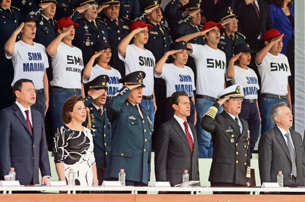 El presidente Enrique Peña Nieto afirmó que se dará con los responsables y se aplicará todo el peso de la ley a los responsables del crimen. (LUCÍA GODÍNEZ. EL UNIVERSAL)