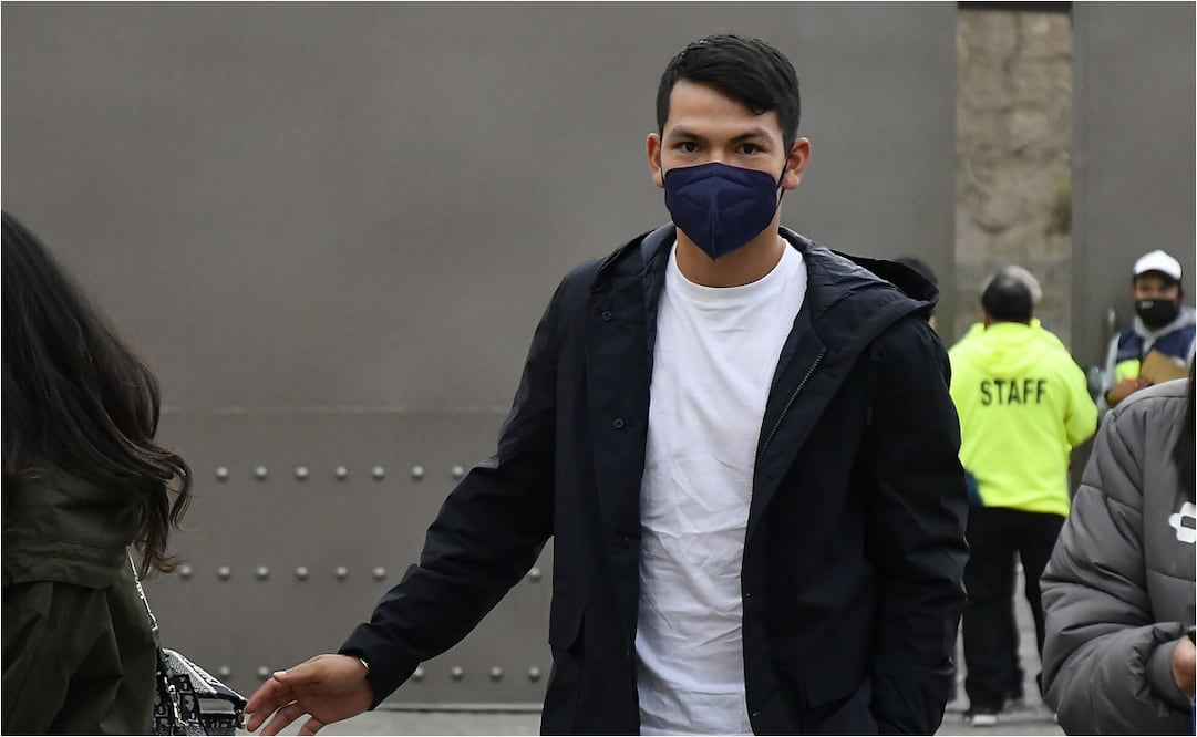 Chucky Lozano presente en el Estadio Hidalgo para el Pachuca vs América / FOTO: IMAGO7