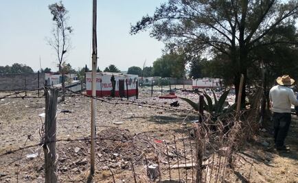 Un muerto y cuatro lesionados, saldo de explosión en polvorín de Tultepec, Edomex