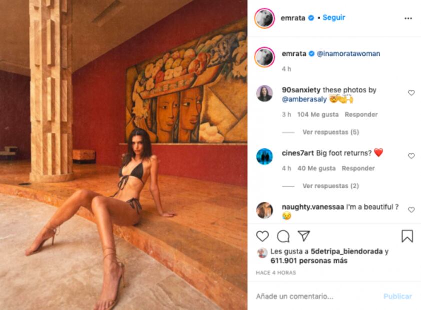 Los bikinis más hot de la temporada los lleva Emily Ratajkowski