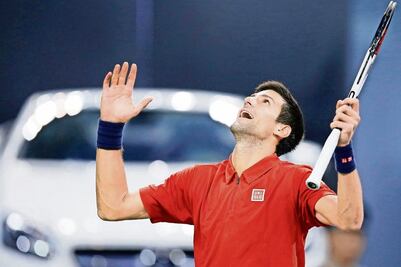Mischa le pega susto a Djokovic