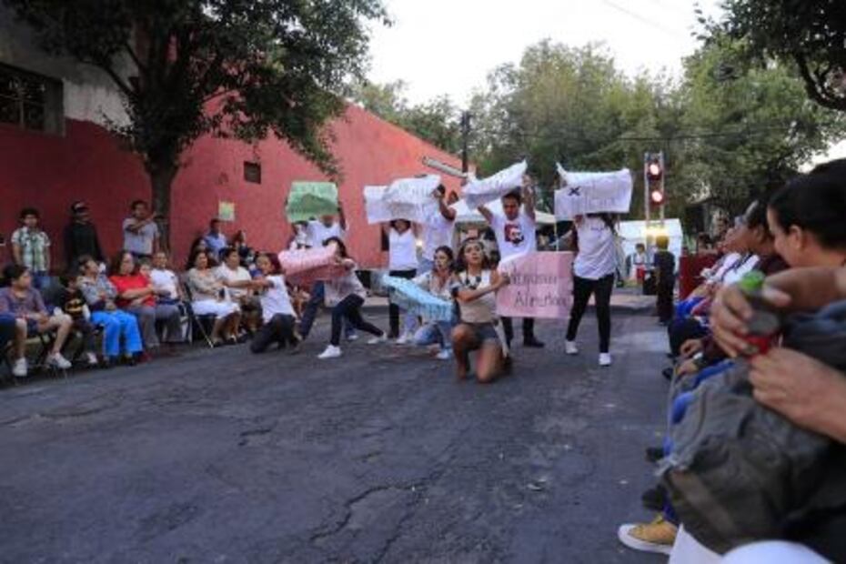 Actores contra la violencia en Tepito