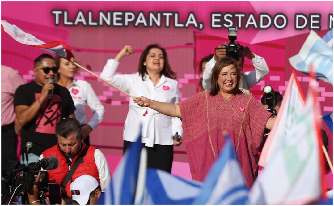 Xóchitl Gálvez acusa guerra sucia contra ella. Foto: Berenice Fregoso/EL UNIVERSAL