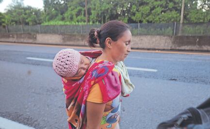 Caravana migrante avanza con preocupación; piden permisos para llegar al centro del país