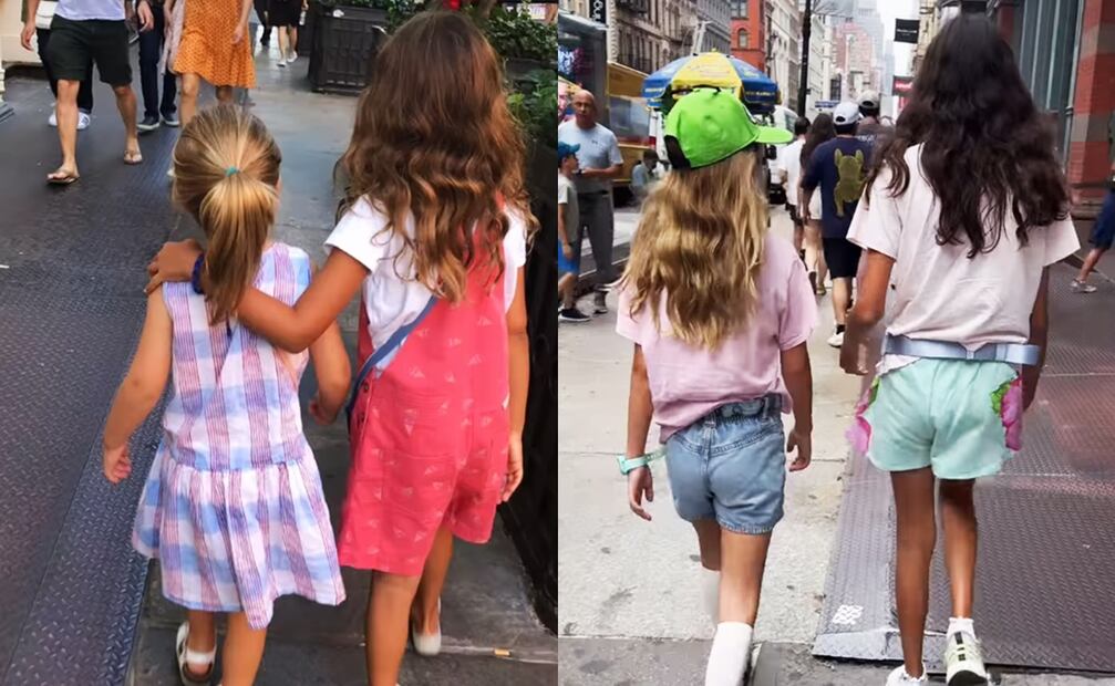 Mabel y Evelyn son las hijas menores de Bruce Willis.
Fotos: Instagram