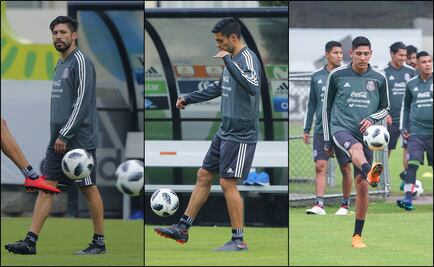 Jiménez, Peralta y Álvarez reportan con el Tri