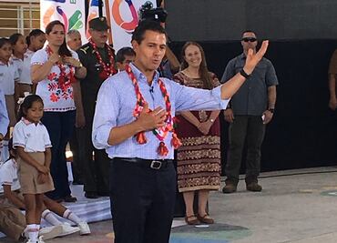 Quienes están contra la reforma educativa, están contra México: Peña Nieto