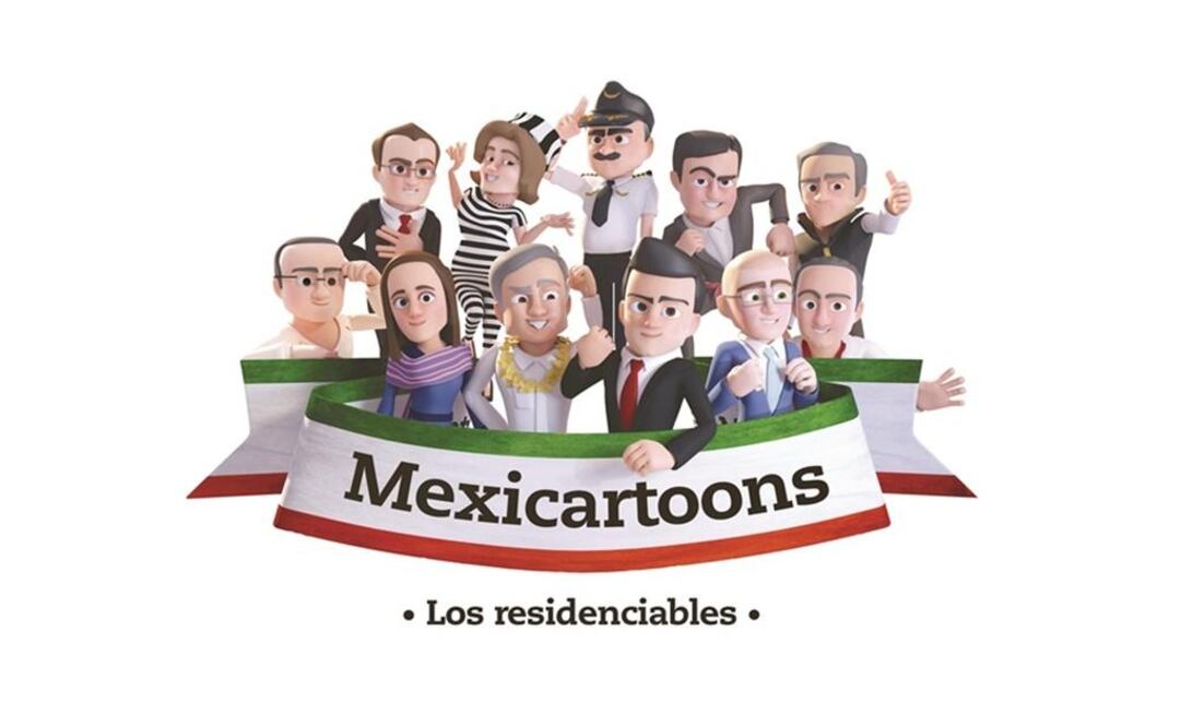 Each character depicts the essence of a politician, and MKF Mekamorfosis aims to create a new product they have used previously for political campaigns in the State of Mexico and the State of Chihuahua - Courtesy/MEXICARTOONS