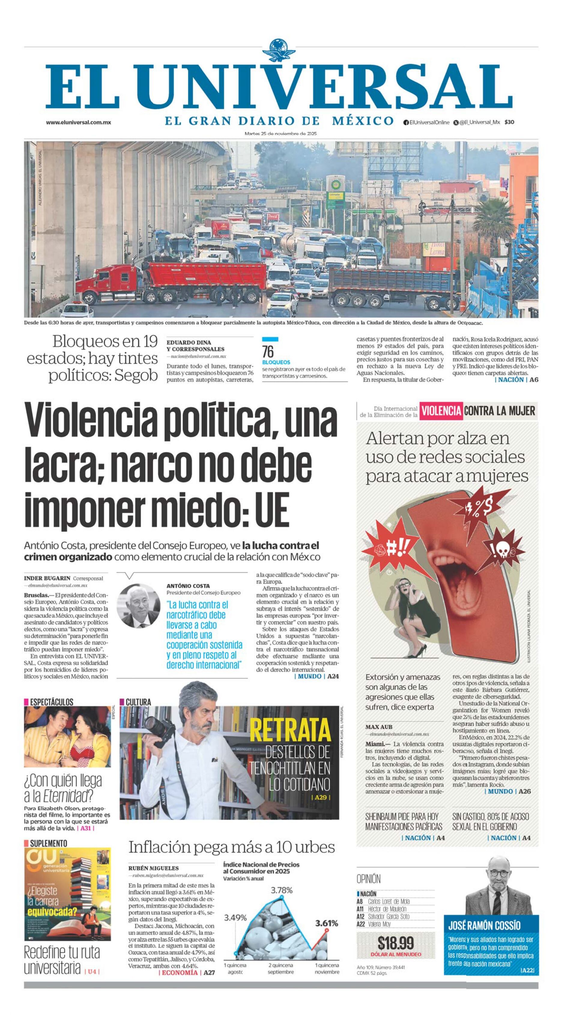 Portada impresa