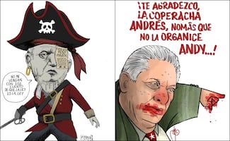 5 cartones que retratan el pase de charola de AMLO para Cuba; de Kemchs a Chavo del Toro