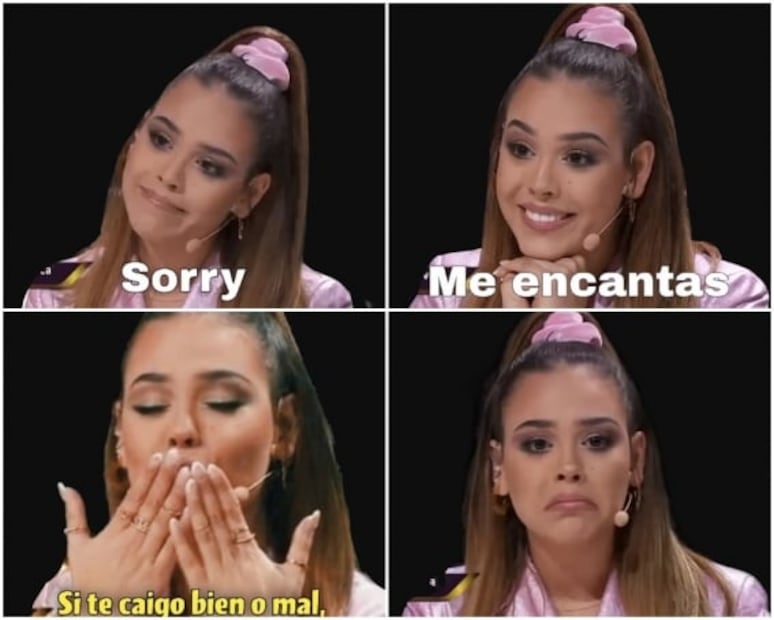 Danna Paola genera stickers y memes