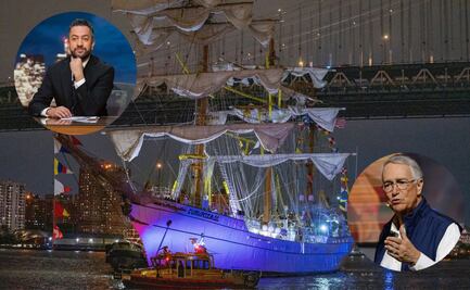 Salinas Pliego y Chumel Torres reaccionan a choque de Buque Cuauhtémoc en puente de Brooklyn; esto dijeron