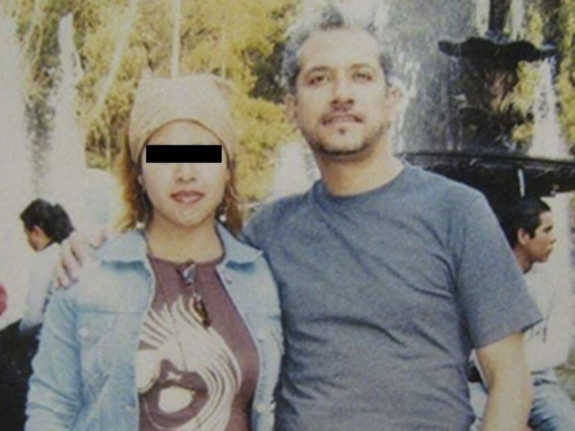José Luis Calva, el Caníbal de Guerrero, junto con su esposa Aide Foto:Especial
