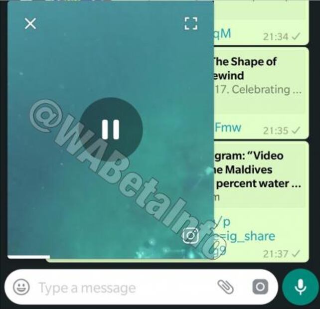 WhatsApp pone a prueba Picture in Picture en Android