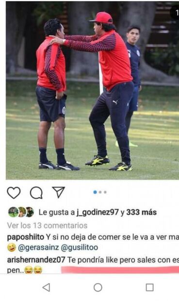Edwin Hernández insulta al técnico José Cardozo