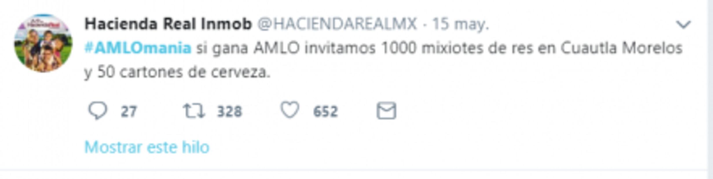 Así es la #AMLOmanía
