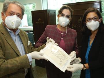 Auction house returns historic paper from the Mexican Independence