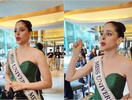 La mexicana Fátima Bosch exhibe maltrato de directivo de Miss Universe; "me llamó tonta"