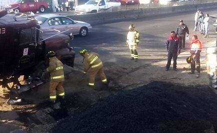 Volcadura de camión complica avance en México-Toluca