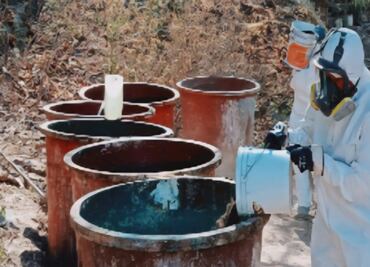 Ejército halla nuevos centros de químicos en Cósala, Sinaloa; aseguran más de 4 mil litros de sustancias ilícitas