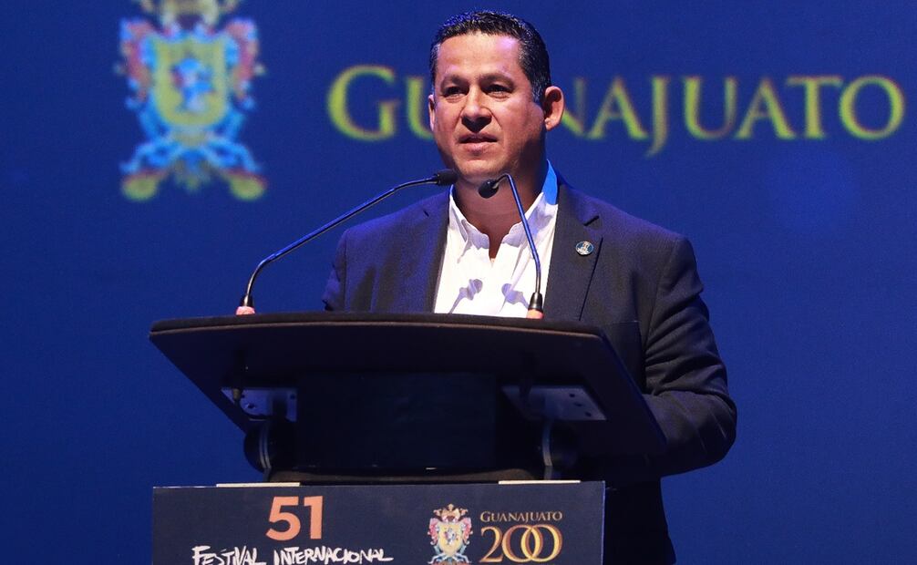 El ministro Consejero de Diplomacia Pública de la Embajada de Estados Unidos en México, Silvio González habla durante la presentación del programa del Festival Internacional Cervantino. Foto: EFE/Luis Ramírez, Archivo EL UNIVERSAL.