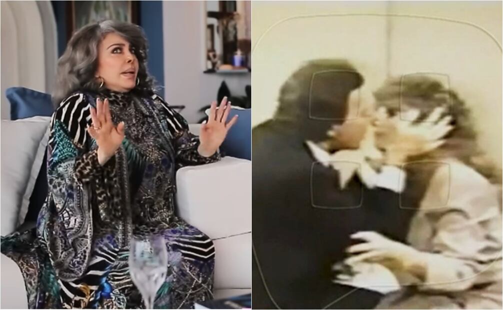 Verónica Castro habla de dos ocasiones incómodas que vivió con Julio Iglesias.
Fotos: TV Azteca / Ventaneando